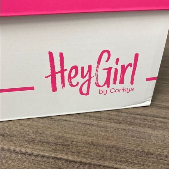 Corkys Hey Girl Pink Mules - Picture 5 of 6